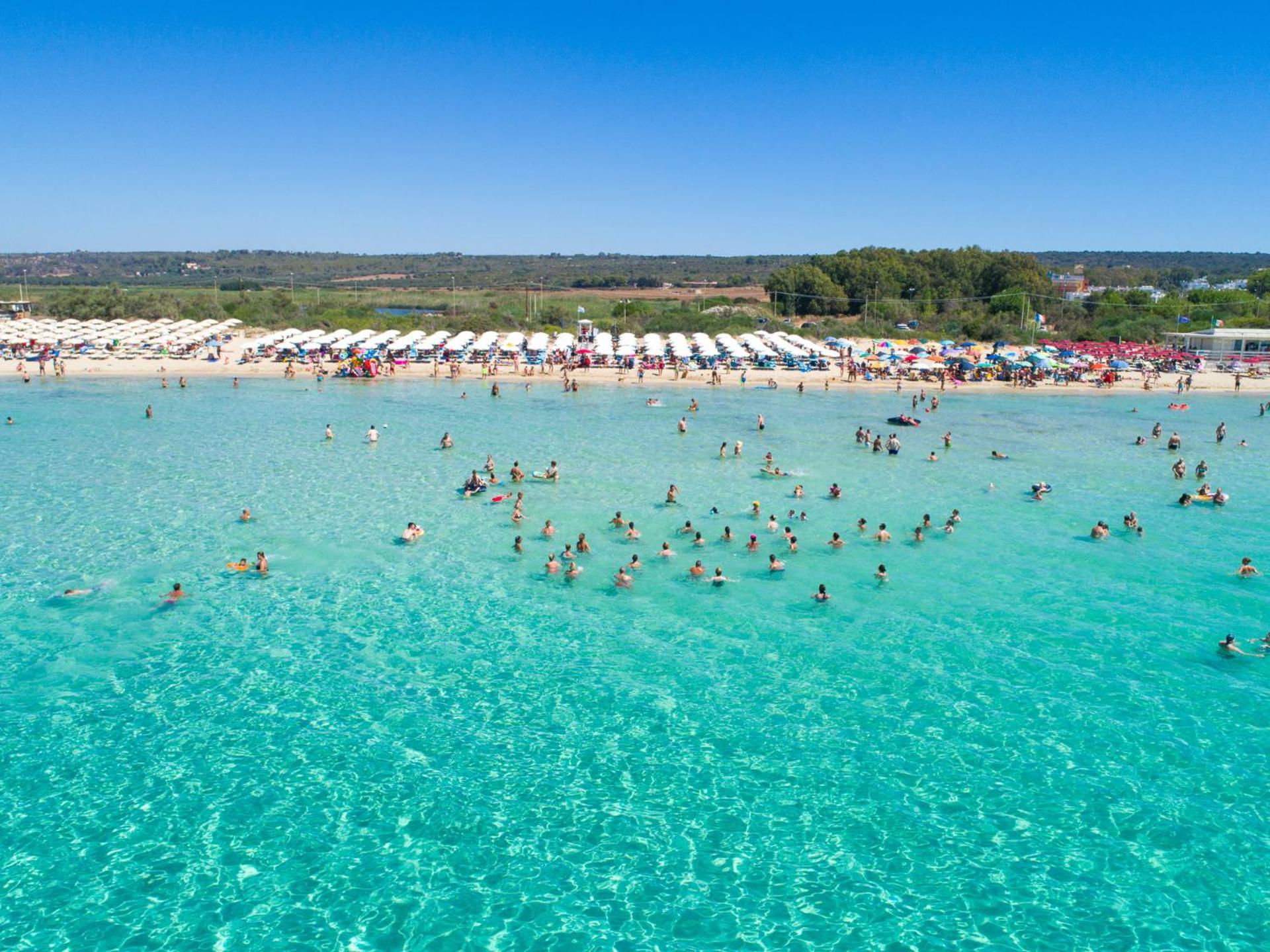 Il Girasole, Distante Solo 200 Mt. Reali Dal Mare Apartamento Lido Marini Exterior foto